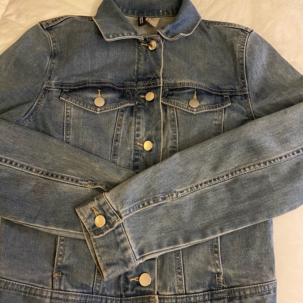 H&M Divided Zip-Up Denim Jacket
